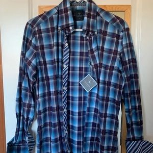 Tailorbyrd blue shirt